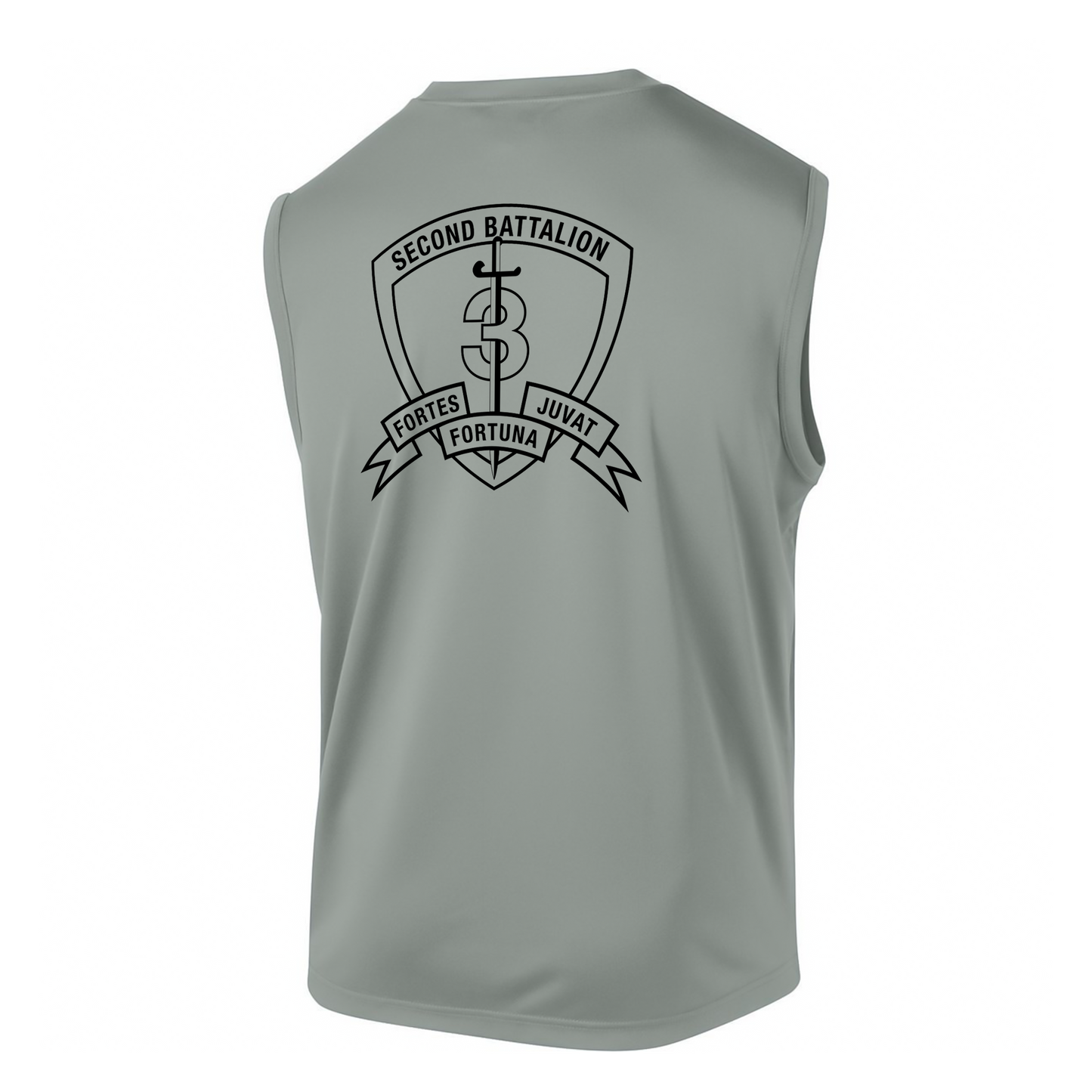 2nd Battalion 3rd Marines Unit "Island Warriors" DRIFIT Sleeveless, Tank, Sleeveless Hoodie