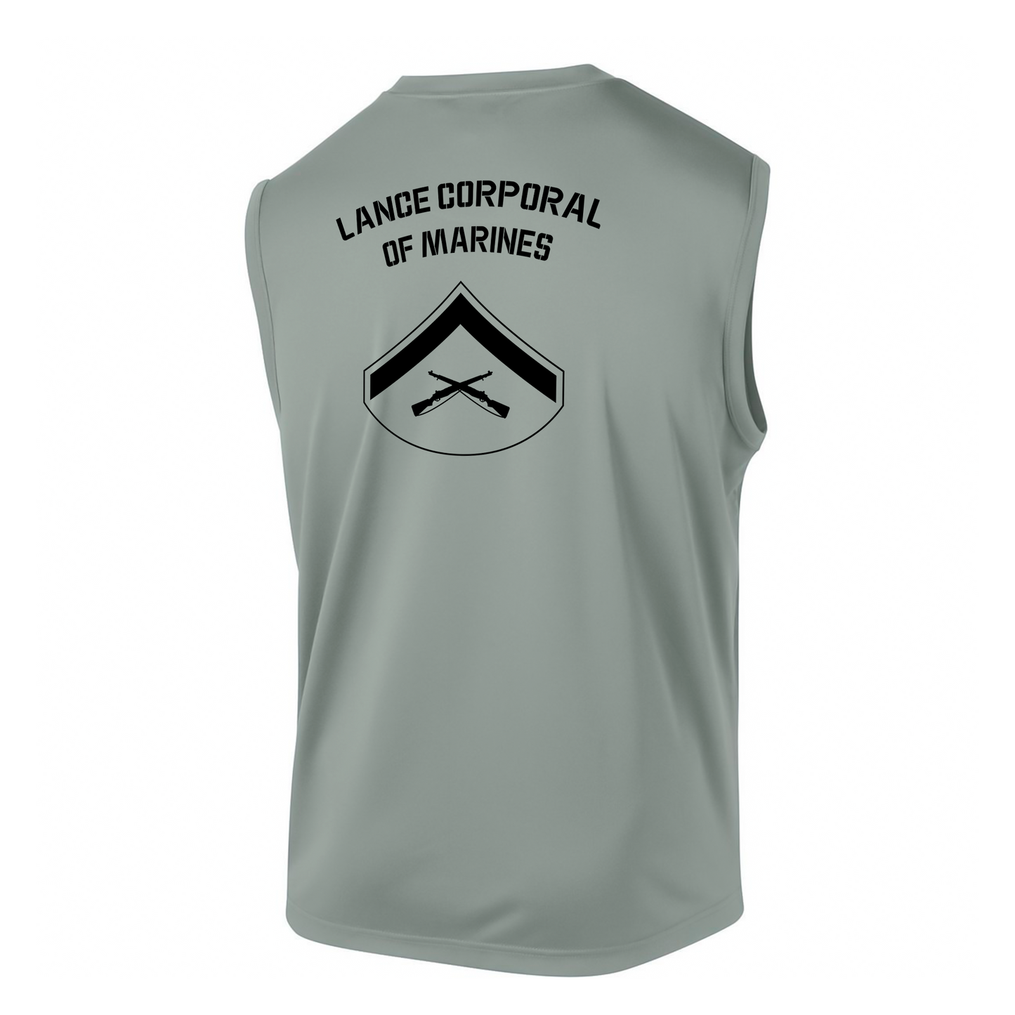 E3 Lance Corporal of Marines DRIFIT Sleeveless, Tank, Sleeveless Hoodie #2