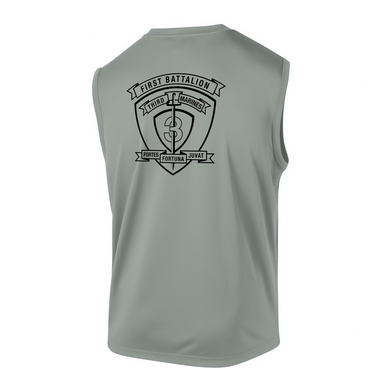 1st Battalion 3rd Marines Unit "Lava Dogs" DRIFIT Sleeveless, Tank, Sleeveless Hoodie