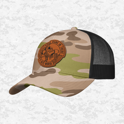 Hang In There It Gets Worse | Snapback Hat