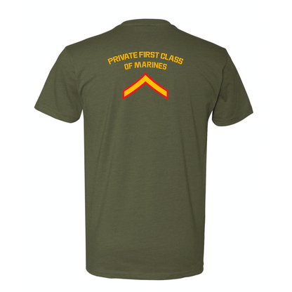 E2 Private First Class of Marines Shirt