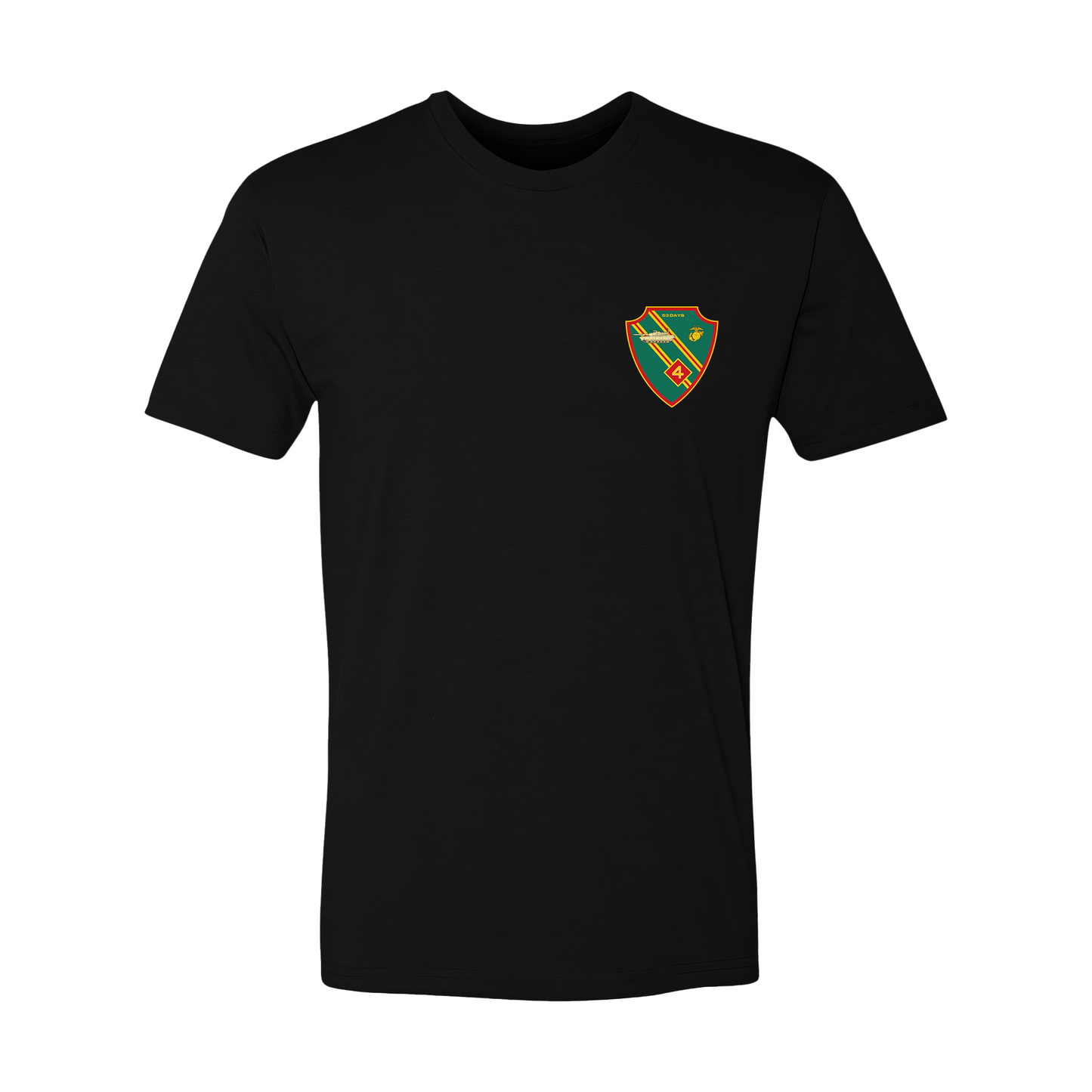4th Tank Battalion, "53 Days", USMC, United States Marine Corps T-Shirt