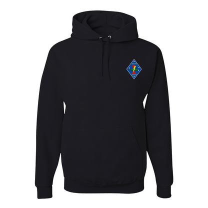 1st Tank Battalion Unit "1st tanks", USMC Hoodie