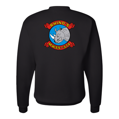 MWSS-374 "RHINO'S", Marine Wing Support Squadron-374, Sweatshirt