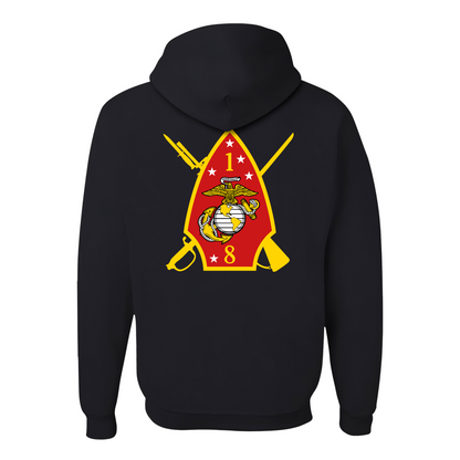 1st Battalion 8th Marines Unit "The Beirut Battalion" Hoodie