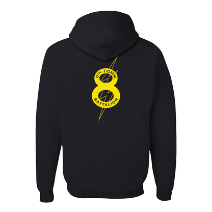 8th Communication Battalion, II Marine Expeditionary Marine, 8th comm Hoodie