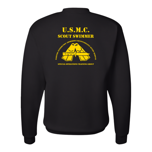 USMC Scout Swimmer, Especial Operations Training Group, Sweatshirt
