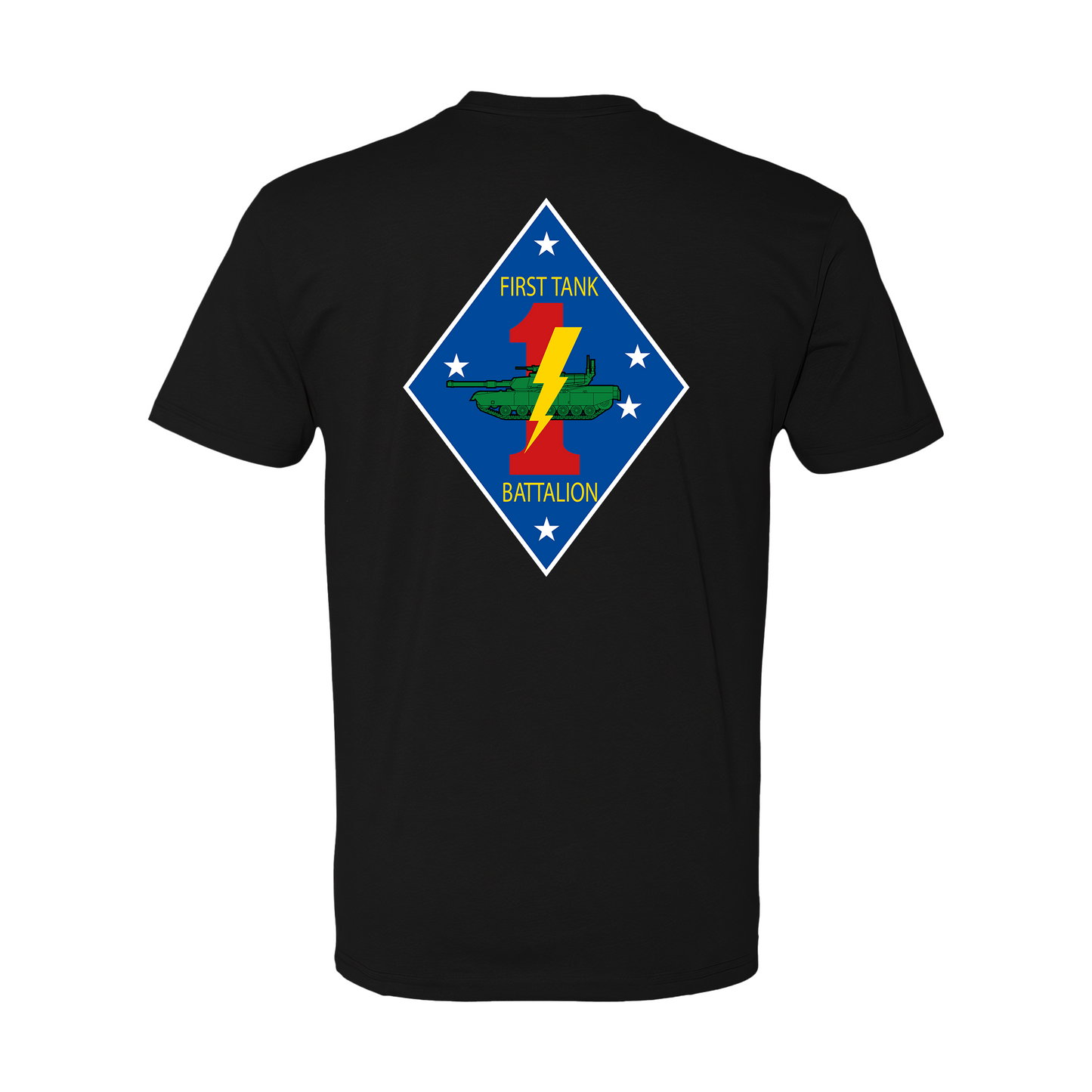 1st Tank Battalion Unit "1st Tanks", USMC T-Shirt