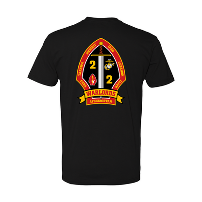 2nd Battalion 2nd Marines Unit "Warlords" #1 | T-shirt