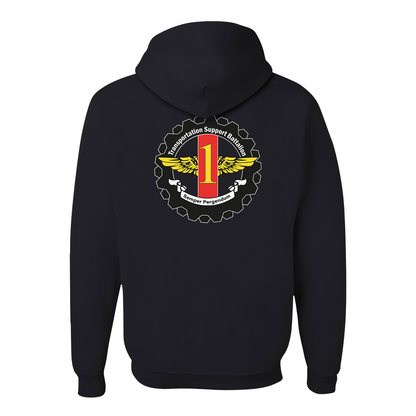 1st Transportation Support Battalion, 1ST TSB "Semper Pergendum", Hoodie