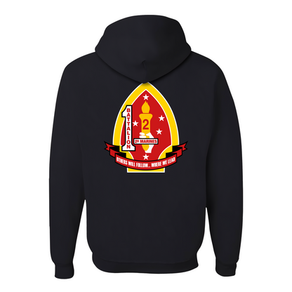 1st Battalion 2nd Marines "Typhoon" Hoodie