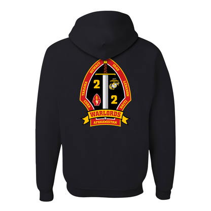 2nd Battalion 2nd Marines Unit "Warlords" Hoodies #1