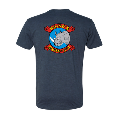 MWSS-374 "RHINO'S", Marine Wing Support Squadron-374, T-Shirt