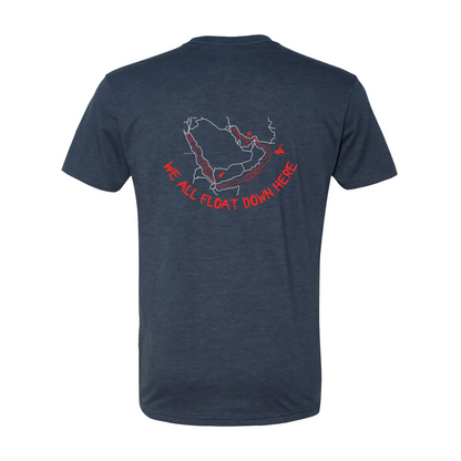 LS, No Libo - "We All Float Down Here" - IT Version - Marine Expedition Unit (MEU), T-Shirt