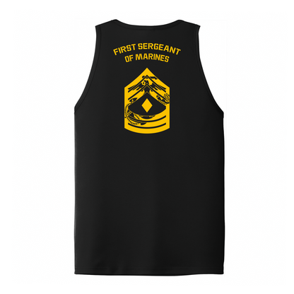 E8 First Sergeant of Marines DRIFIT Sleeveless, Tank, Sleeveless Hoodie #1