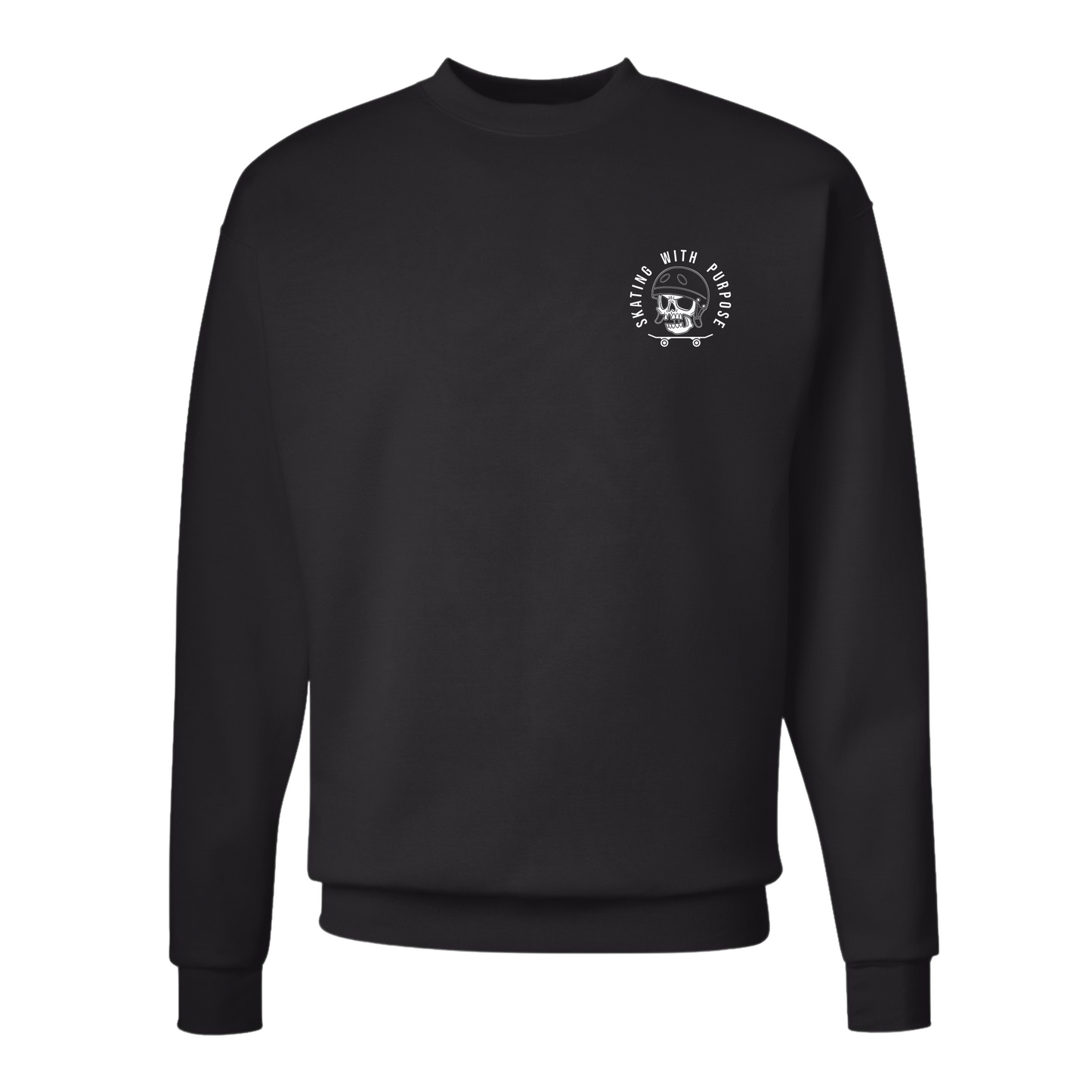 Skating With Purpose - Marine in Skate (marpat forest) Sweatshirt