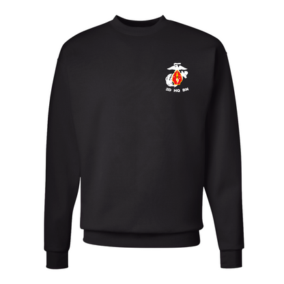 Headquarters Battalion 2nd Marine Division Unit ¨The Silent Second¨ Sweatshirts