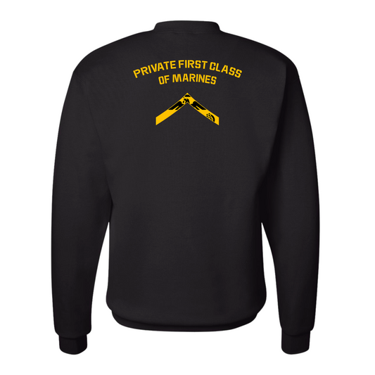 E2 Private First Class of Marines Sweatshirt #3