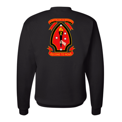 2nd Battalion 2nd Marines Unit "Warlords" Sweatshirt #2