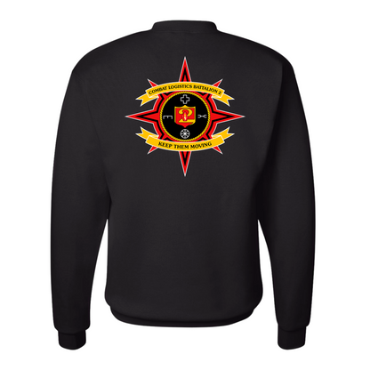 Combat Logistics Battalion  2 Unit “ Keep Them Moving” Sweatshirts