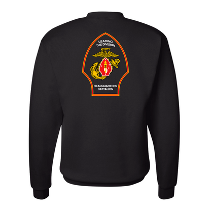 Headquarters Battalion 2nd Marine Division Unit ¨The Silent Second¨ Sweatshirts