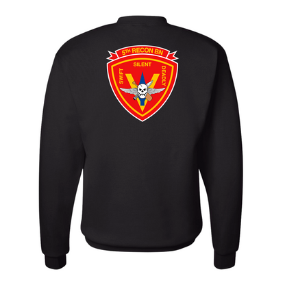 5th Reconnaissance Battalion Unit ¨Swift, Silent, Deadly¨ Sweatshirt