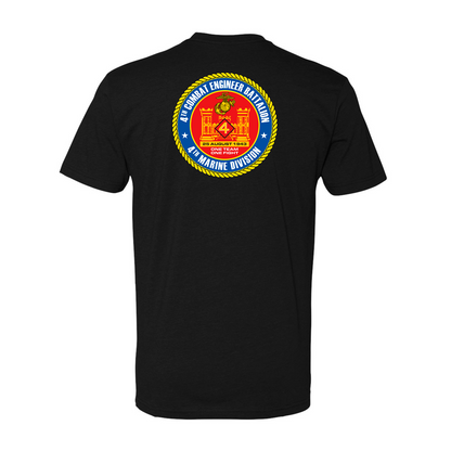 4th Combat Engineer Battalion Unit ¨One Team, One Fight¨ Shirt #1