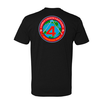 Combat Logistics Battalion 4 Unit ¨The Supporting Edge¨ Shirt #1
