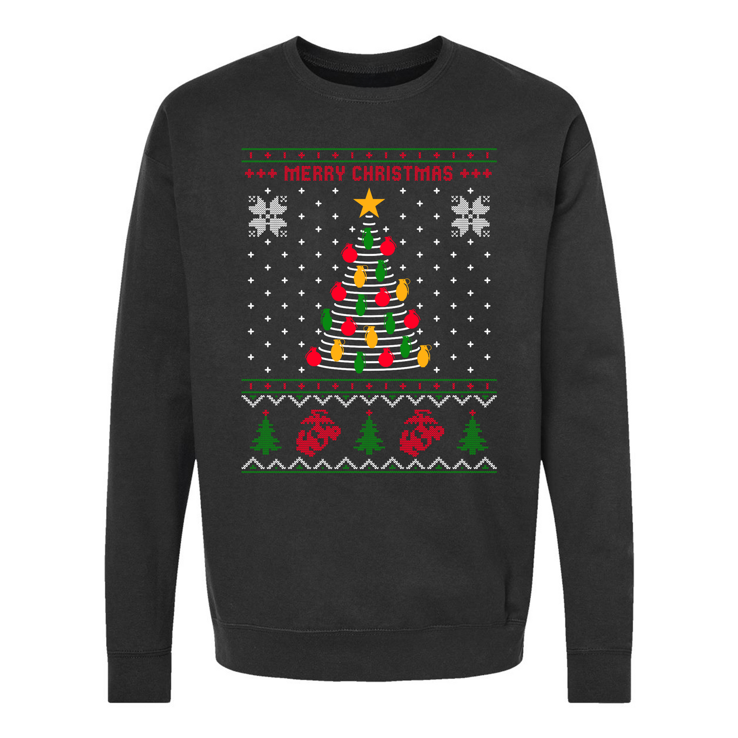 Merry Explosive Ugly Christmas Sweater