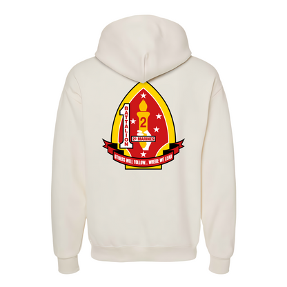 1st Battalion 2nd Marines "Typhoon" Hoodie