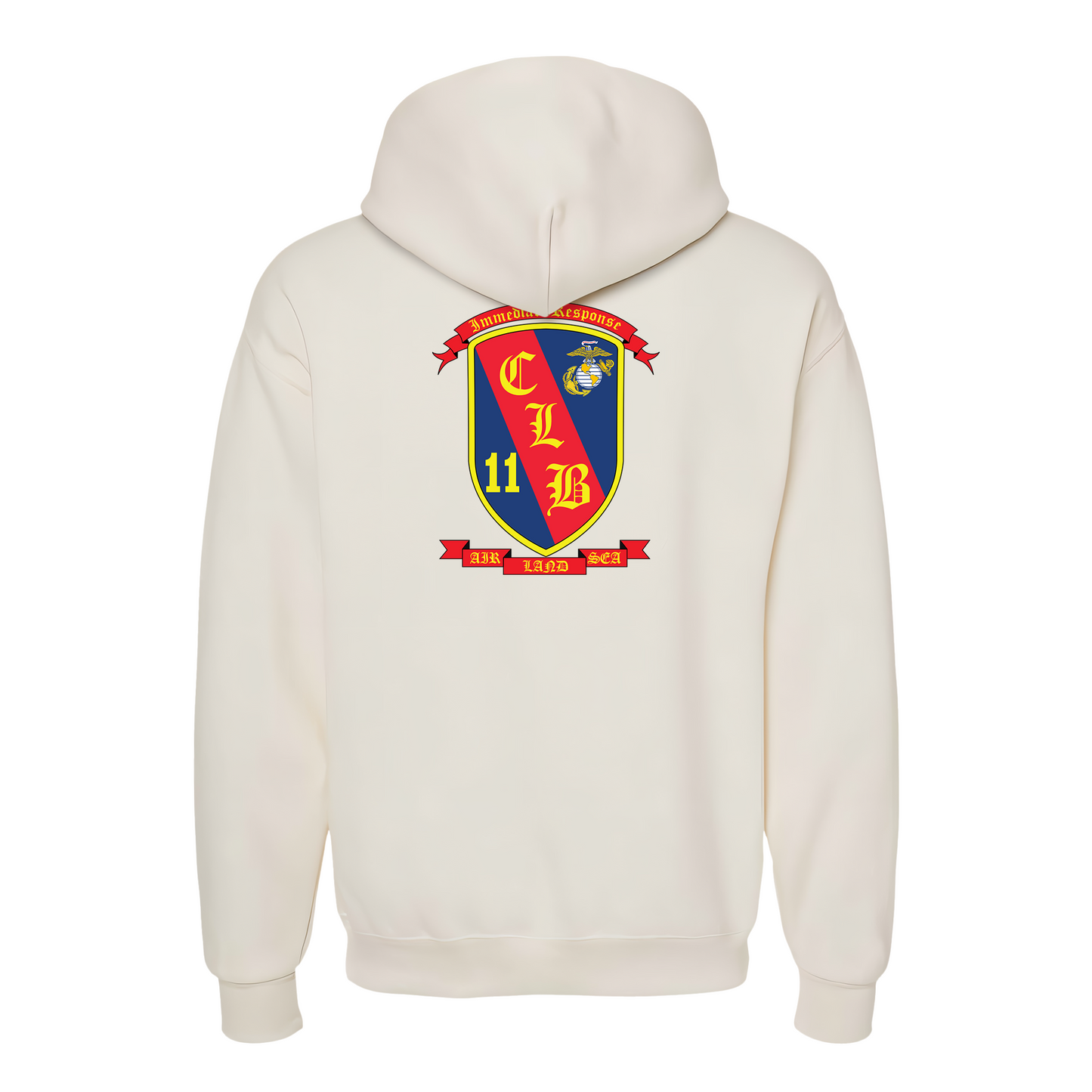 Combat Logistics Battalion 11, "CLB 11", Hoodie