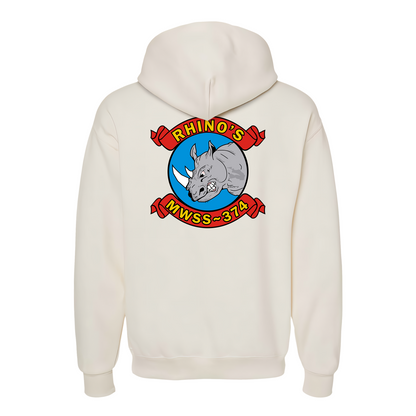 MWSS-374 "RHINO'S", Marine Wing Support Squadron-374, Hoodie