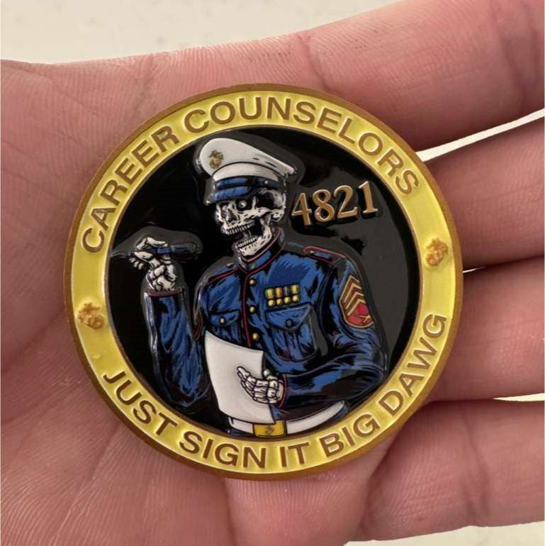 Challenger Coin | Career Counselor | 2-inch