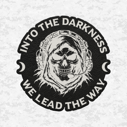 Night Operators | Into the Darkness | Leather Patch | Velcro Backed