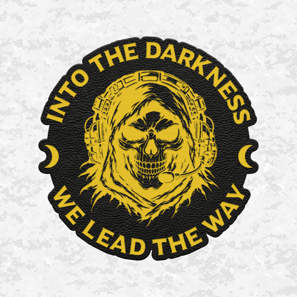 Night Operators | Into the Darkness | Leather Patch | Velcro Backed