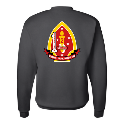 1st Battalion 2nd Marines Unit "Typhoon" Sweatshirt