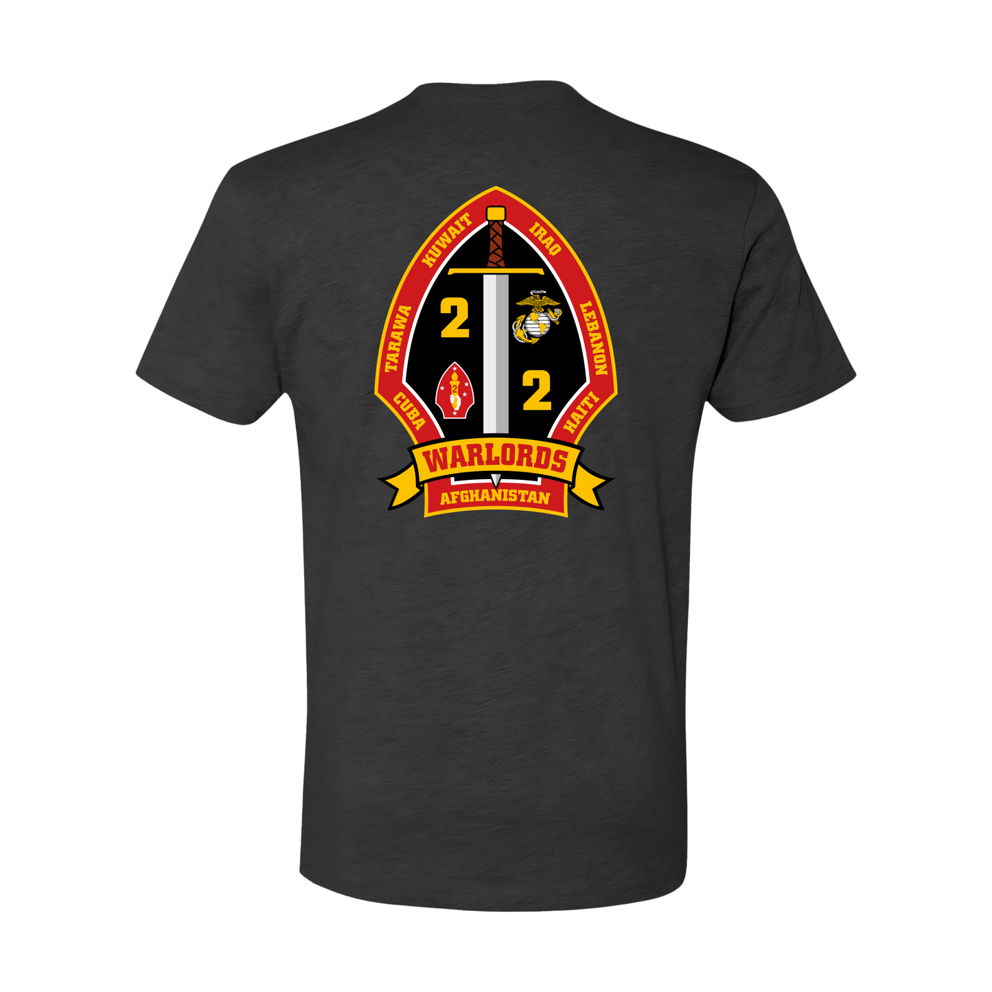 2nd Battalion 2nd Marines Unit "Warlords" Shirt #1