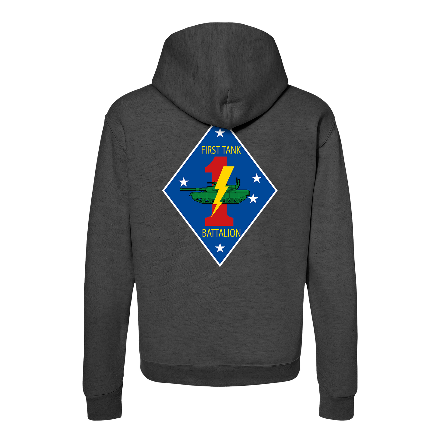 1st Tank Battalion Unit "1st tanks", USMC Hoodie