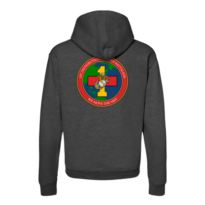 1st Distribution Support Battalion "We Move The MEF", "1st DSB", Hoodie