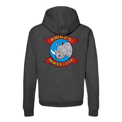 MWSS-374 "RHINO'S", Marine Wing Support Squadron-374, Hoodie