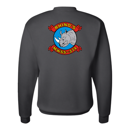 MWSS-374 "RHINO'S", Marine Wing Support Squadron-374, Sweatshirt