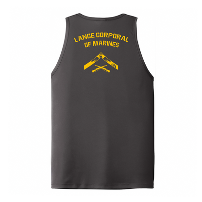 E3 Lance Corporal of Marines DRIFIT Sleeveless, Tank, Sleeveless Hoodie #1