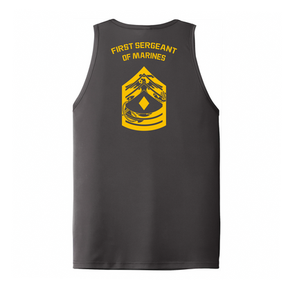 E8 First Sergeant of Marines DRIFIT Sleeveless, Tank, Sleeveless Hoodie #1