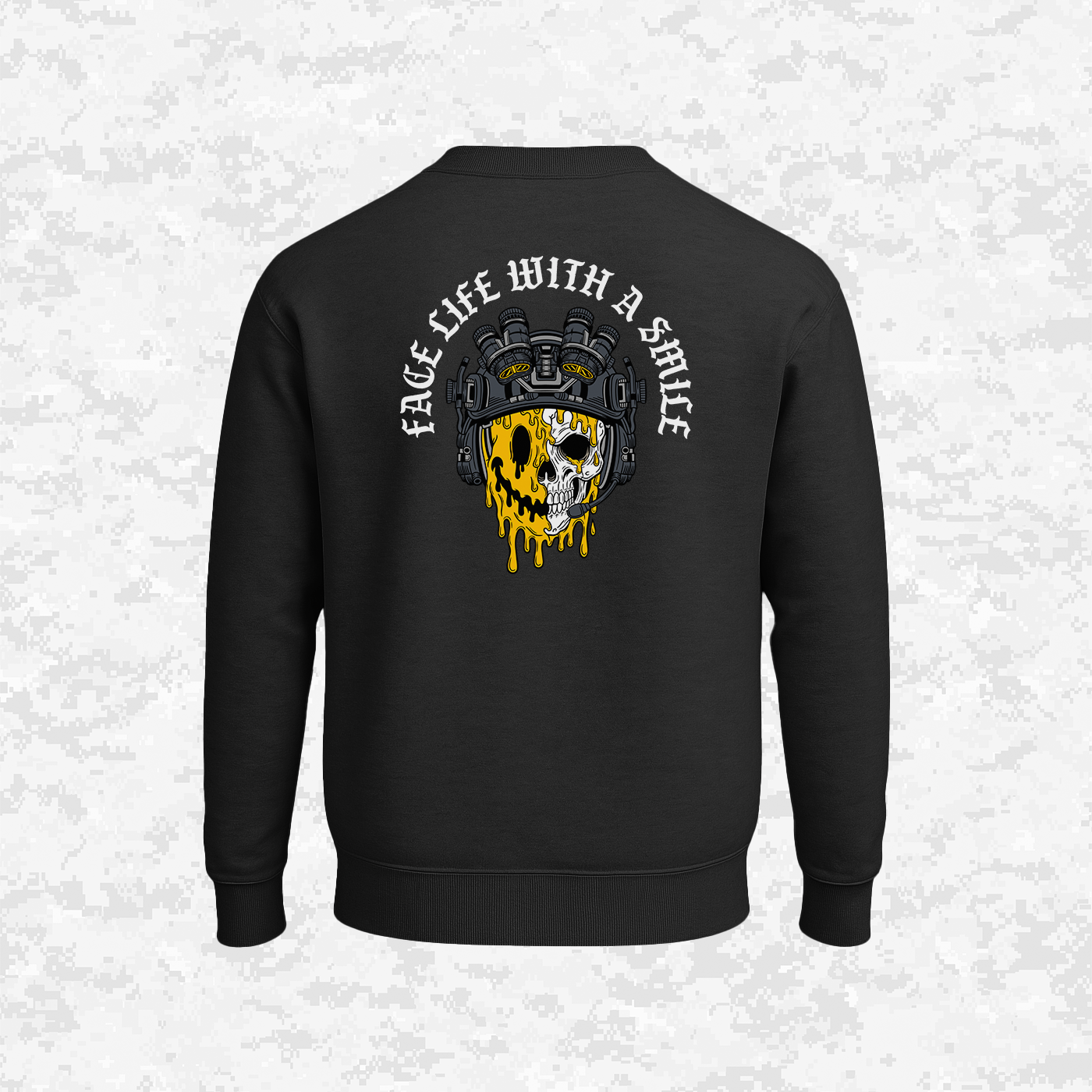 Face Life with a Smile #3 | Sweatshirt