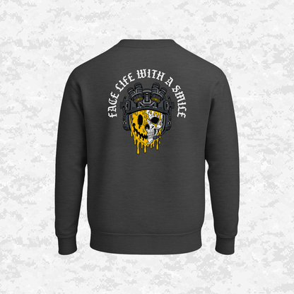 Face Life with a Smile #3 | Sweatshirt