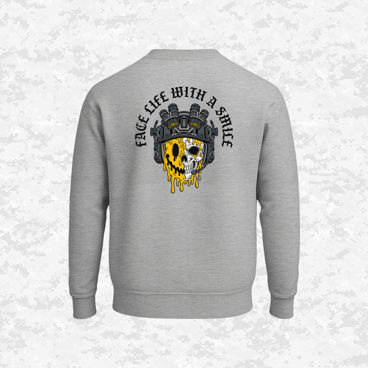 Face Life with a Smile #3 | Sweatshirt