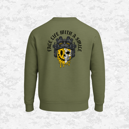 Face Life with a Smile #3 | Sweatshirt