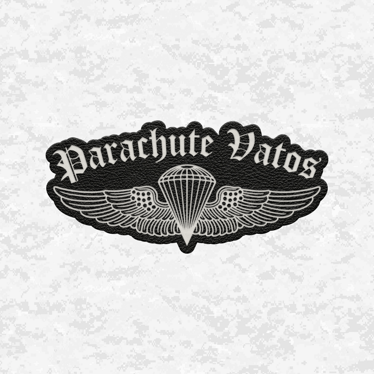 Parachute Vatos | ANGLICO Edition | Leather Patch | Velcro Backed