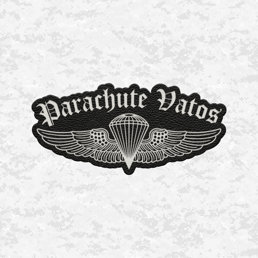 Parachute Vatos | ANGLICO Edition | Leather Patch | Velcro Backed