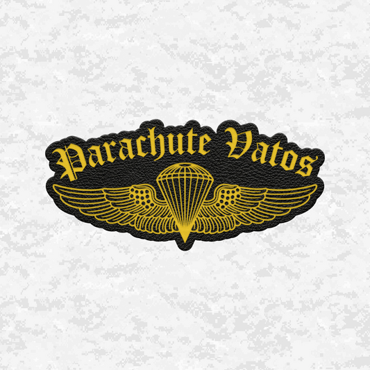 Parachute Vatos | ANGLICO Edition | Leather Patch | Velcro Backed